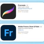 So sánh Procreate và Adobe Fresco