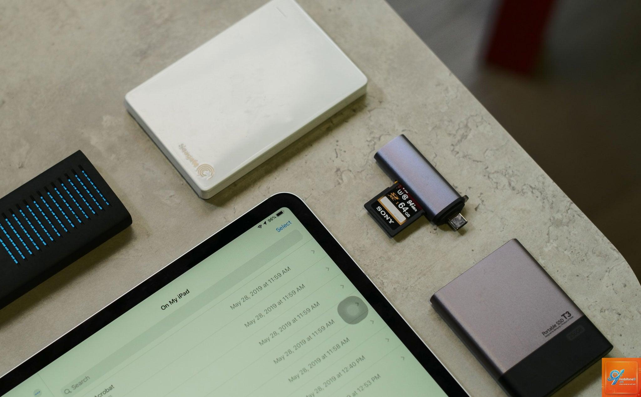 iPad có kết nối ổ cứng SSD được không - Hình 2