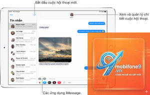 iPad có nhắn tin được không